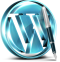 Blue WordPress
